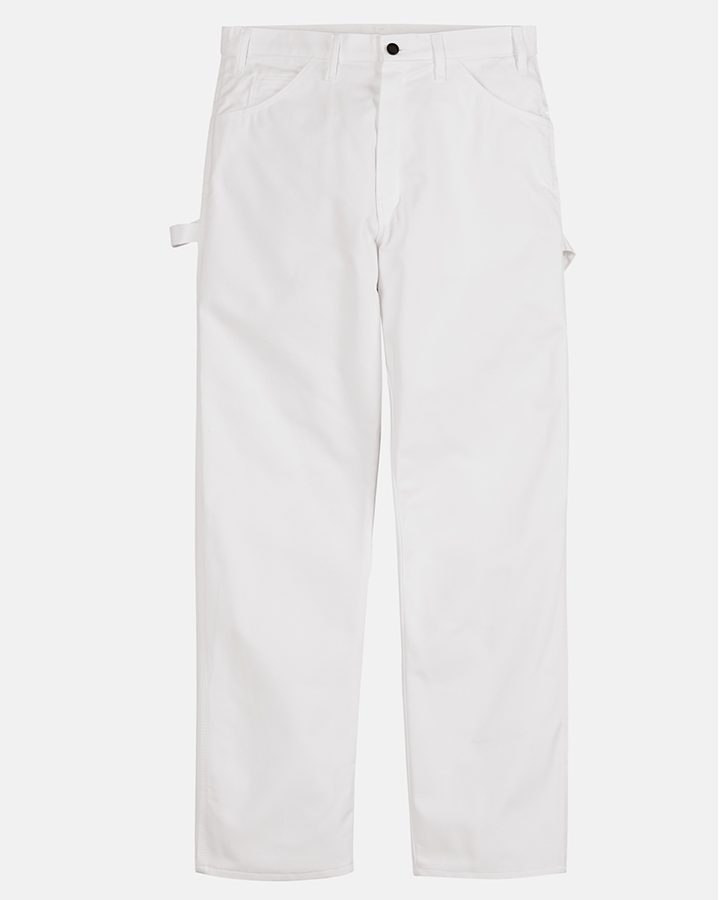 Relaxed Fit Utility Pant - WHITE