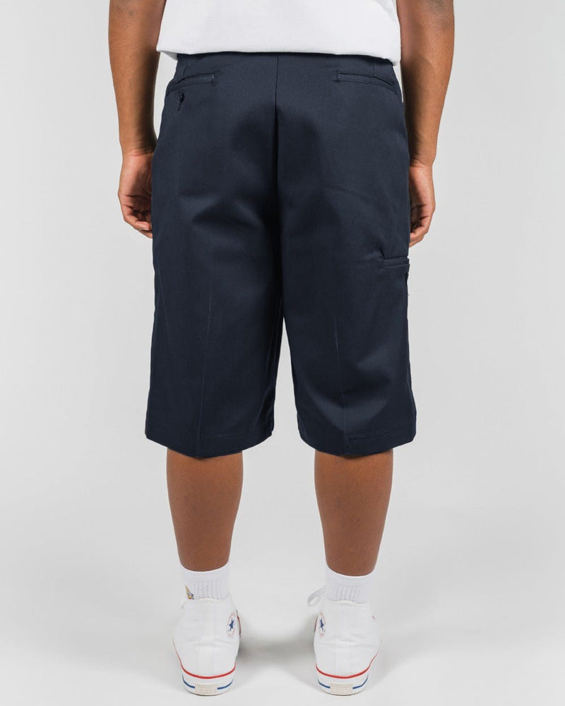 13" Loose Fit Multi Pocket Work Shorts - Navy