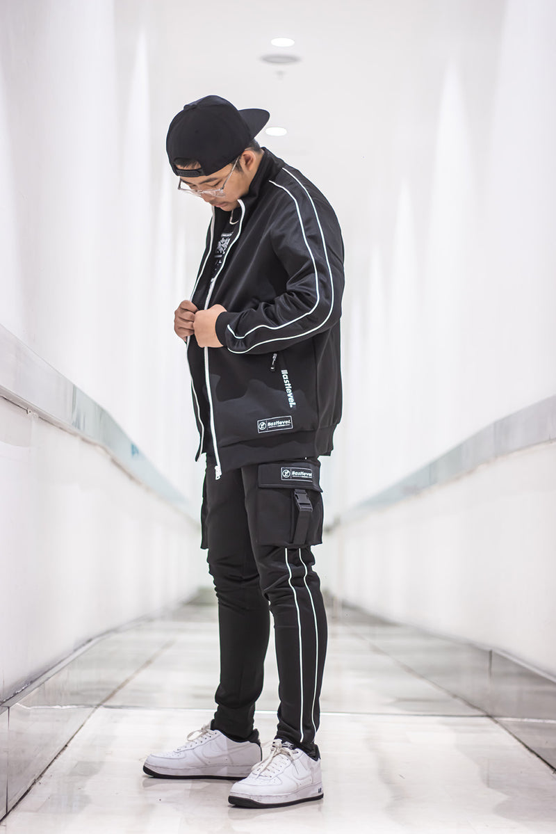 Urban Tech Track Jacket with Removal Side Patch