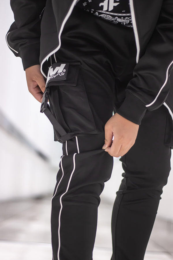 Urban Tech Track Cargo Pants with Removal Side Patch