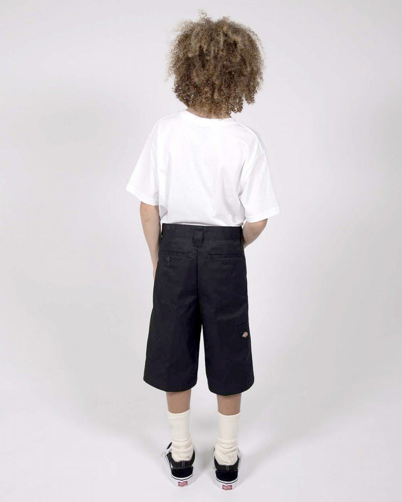 Multi Pocket Youth Shorts - BLACK