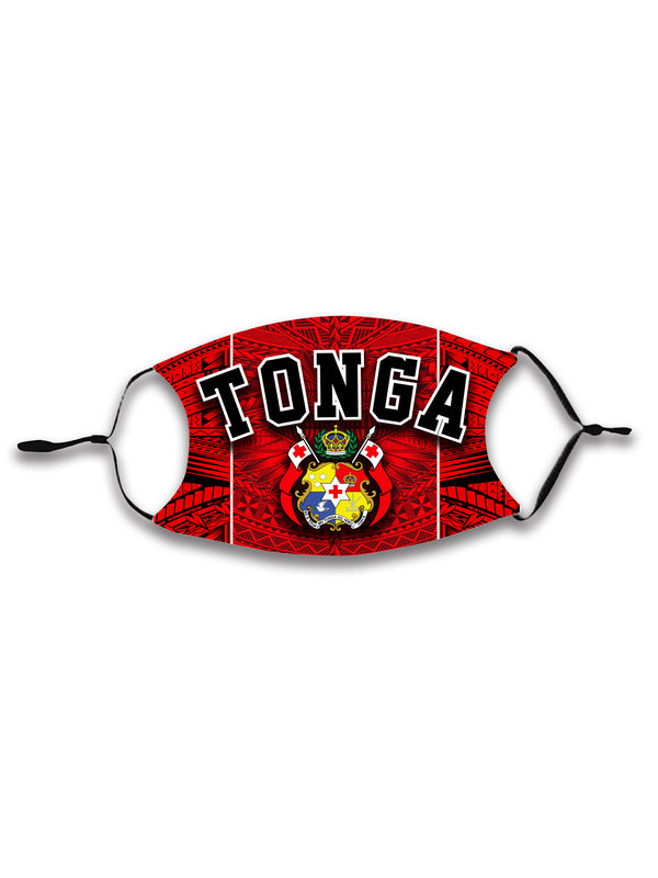 TONGA ADJUSTABLE FACE MASK with Filter - KIDS & ADULTS