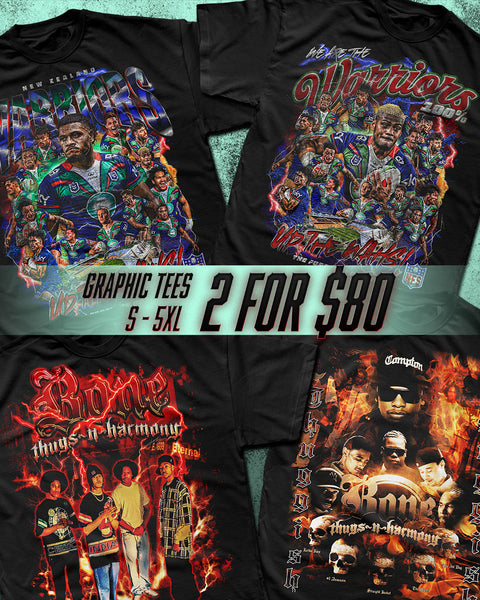 Custom Tees Examples GRAPHIC TEES – Custom Teez NZ
