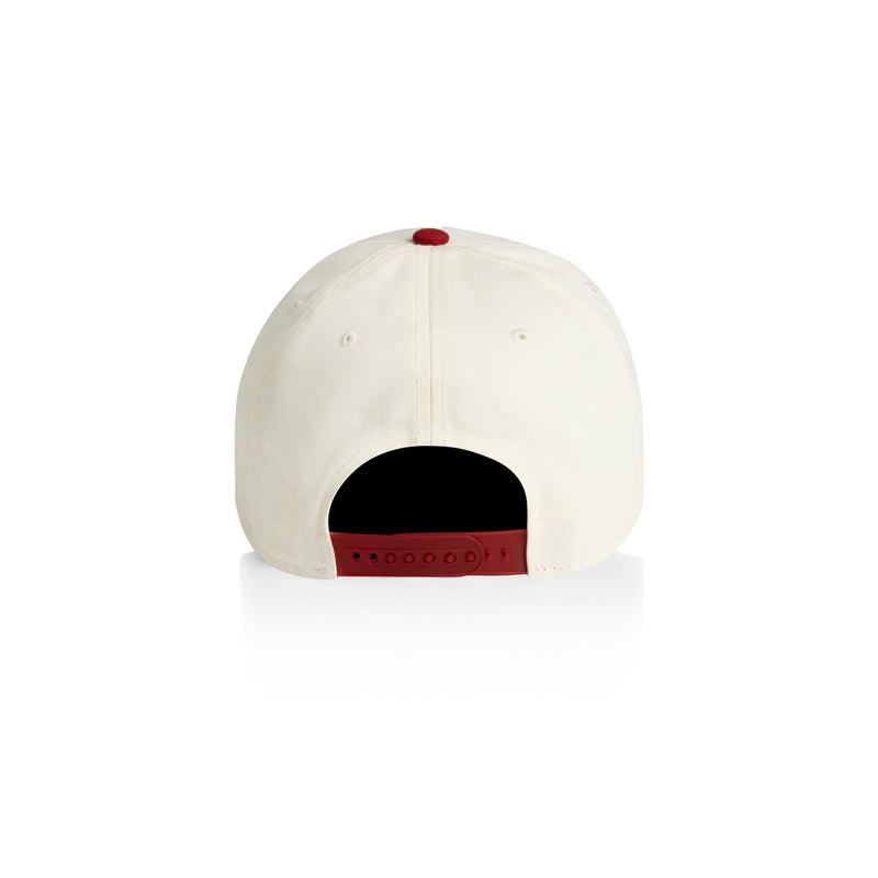 PAPA COLLEGE STYLE_2TONE Printed Frame Cap with Custom Date + names on side panel