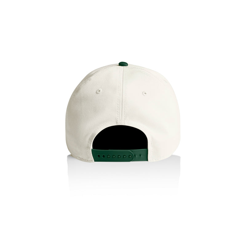 PAPA COLLEGE STYLE_2TONE Printed Frame Cap with Custom Date + names on side panel