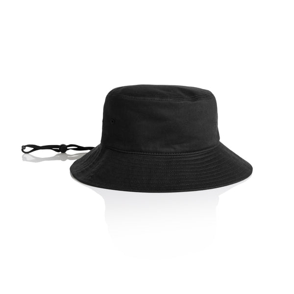 Wide Brim Bucket Hat - 1172