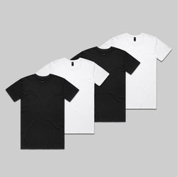 Mixed Staple Tee Bundle | 4 Pack + Gift Box