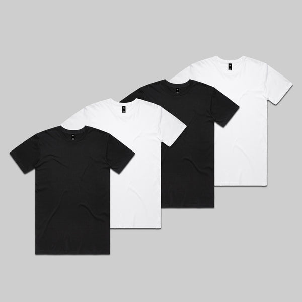 Mixed Staple Tee Bundle | 4 Pack + Gift Box