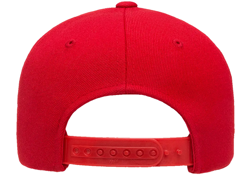 YP CLASSICS® WOOLBLEND CURVE SNAPBACK CAP - RED