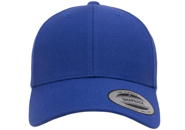 YP CLASSICS® WOOLBLEND CURVE SNAPBACK CAP - ROYAL