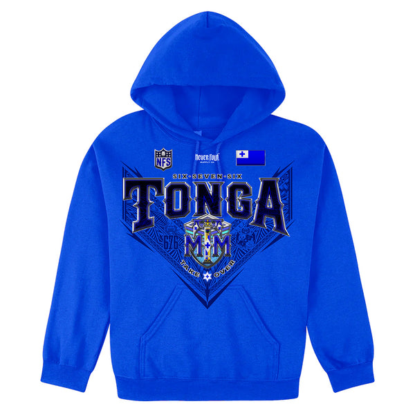 Tonga 676 V League_Gildan Hoodie ROYALTY