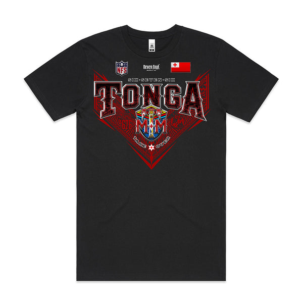 Tonga 676 V League_Block Tee RED SEA