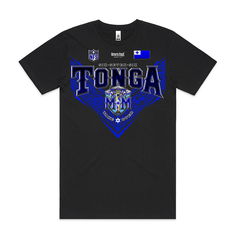 Tonga 676 V League_Block Tee ROYALTY