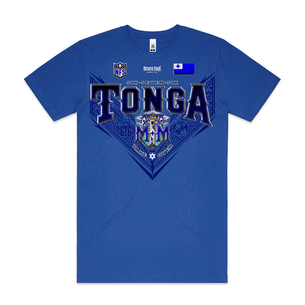 Tonga 676 V League_Block Tee ROYALTY