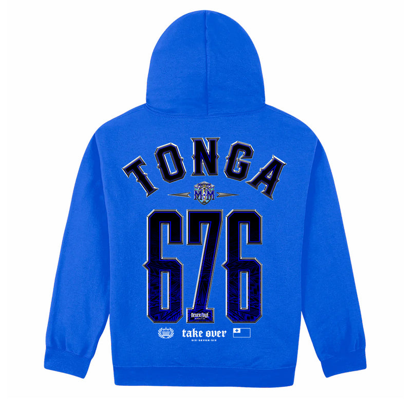 Tonga 676 Heritage League_Gildan Hoodie - White V