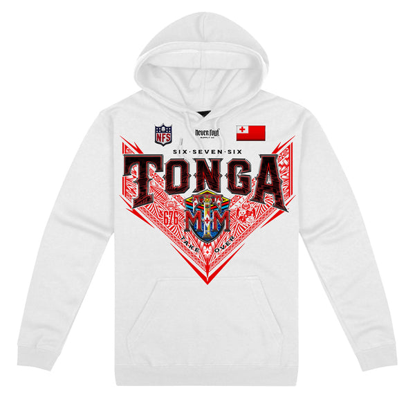 Tonga 676 V League_Gildan Hoodie RED SEA