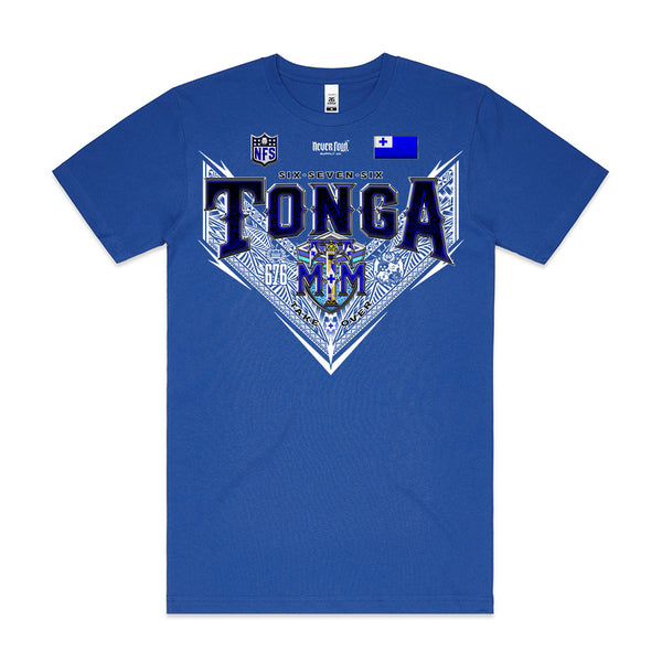 Tonga 676 V League_Block Tee ROYALTY