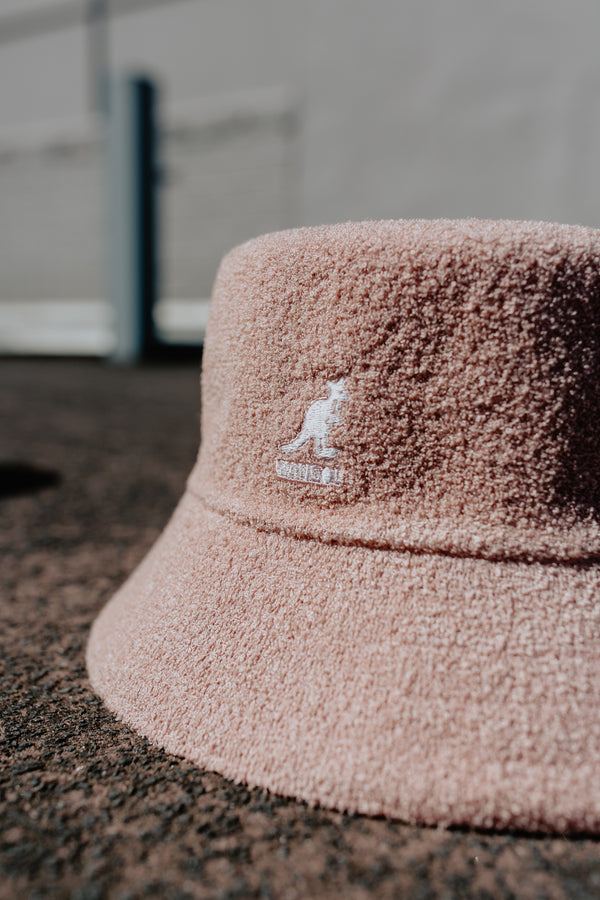 BERMUDA BUCKET HAT - DUSTY PINK