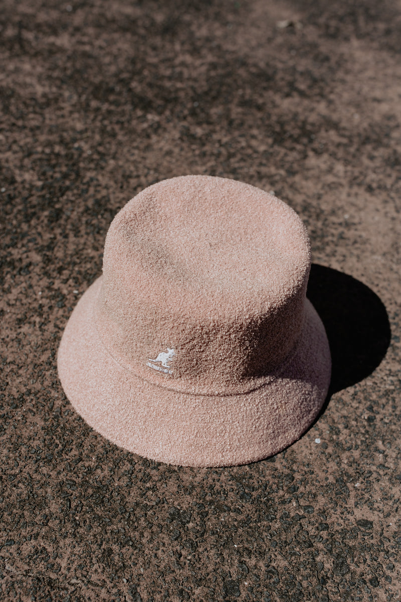 BERMUDA BUCKET HAT - DUSTY PINK