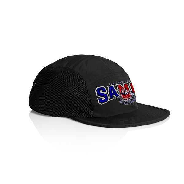 Samoa Team Arch Active Finn Cap - BLACK-MESH