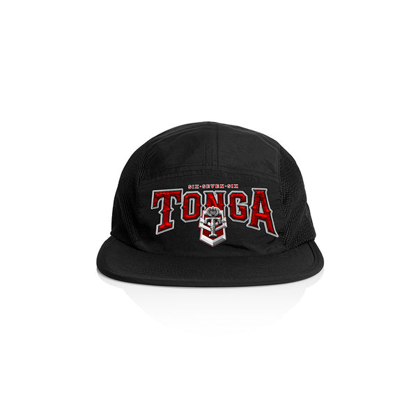 Tonga Red Sea Team Arch Active Finn Cap - BLACK-MESH