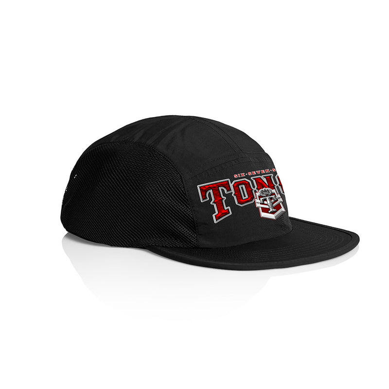 Tonga Red Sea Team Arch Active Finn Cap - BLACK-MESH