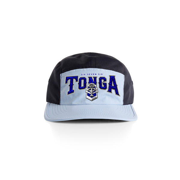 Tonga Royalty Team Arch Finn 2Tone Nylon Cap - Powder/Navy