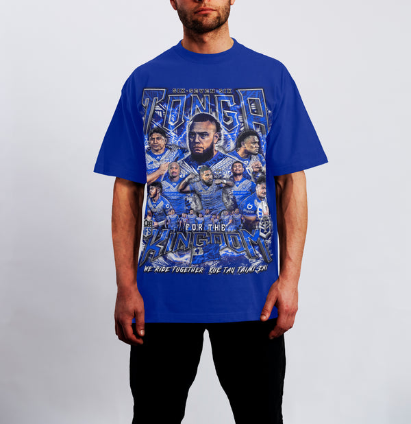 Tonga 676 Team Graphic Tee - BLUE_ROYALTY