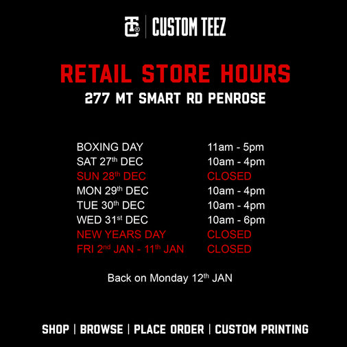 Custom Teez NZ - Store Location