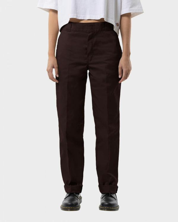 875 Tapered Fit Women's Pant - DARK BROWN