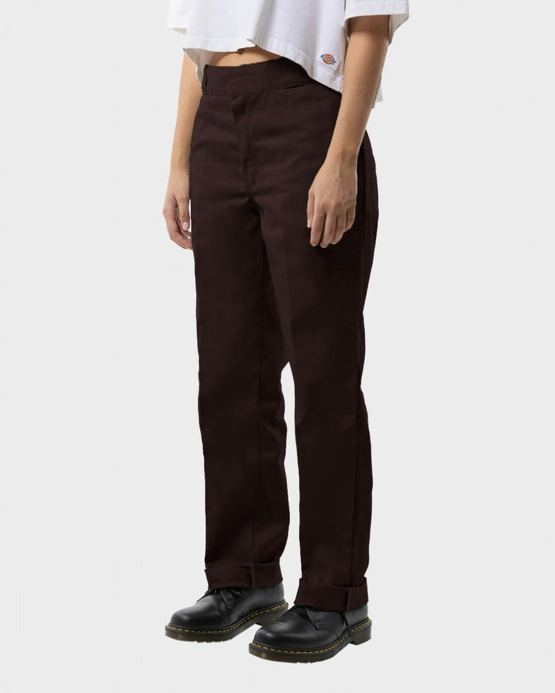 875 Tapered Fit Women's Pant - DARK BROWN