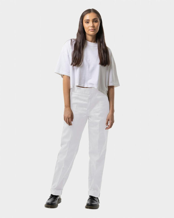 875 Tapered Fit Women's Pant - WHITE