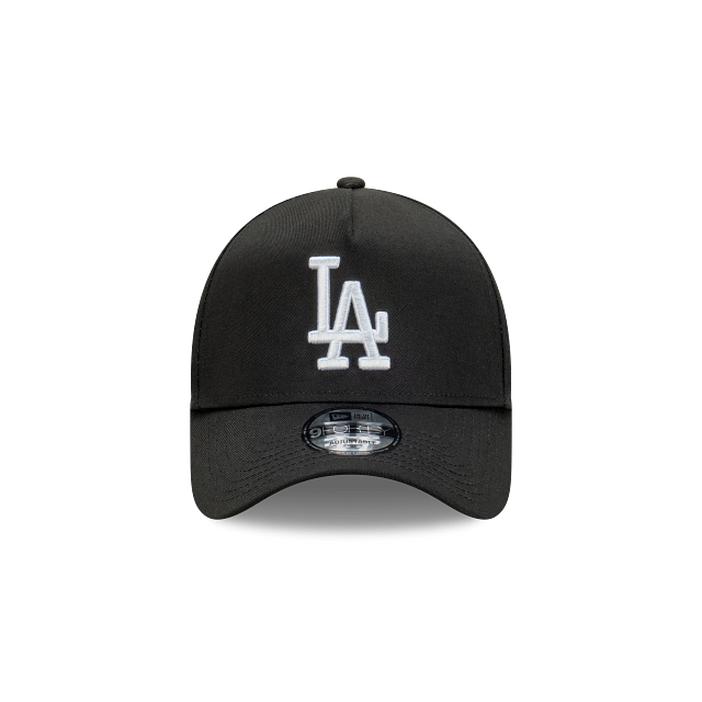 LA DODGER 9FORTY A-FRAME - BLACK/BLACK UNDER VISOR