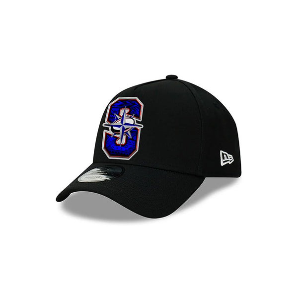 Samoa S GANG NEW ERA 9FORTY A-FRAME - BLACK