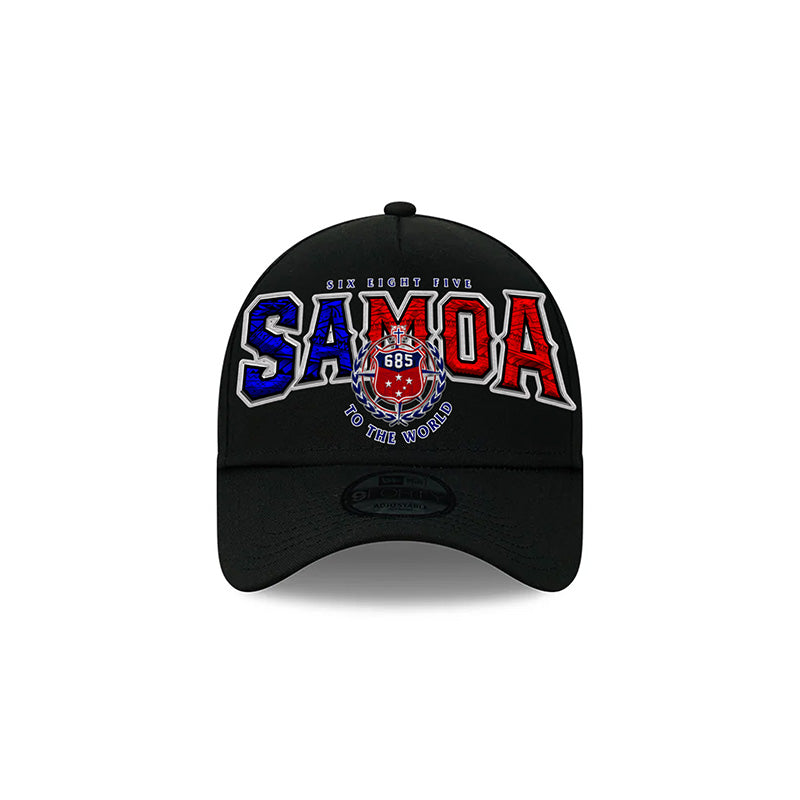 Samoa Team Arch NEW ERA 9FORTY A-FRAME - BLACK