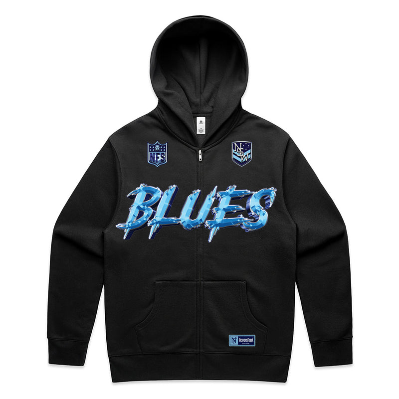 NSW BLUES Limited Edition Full Zip Up Hoodie