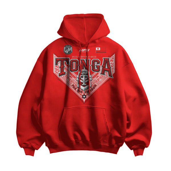Tonga 676 V League_Gildan Hoodie - RED