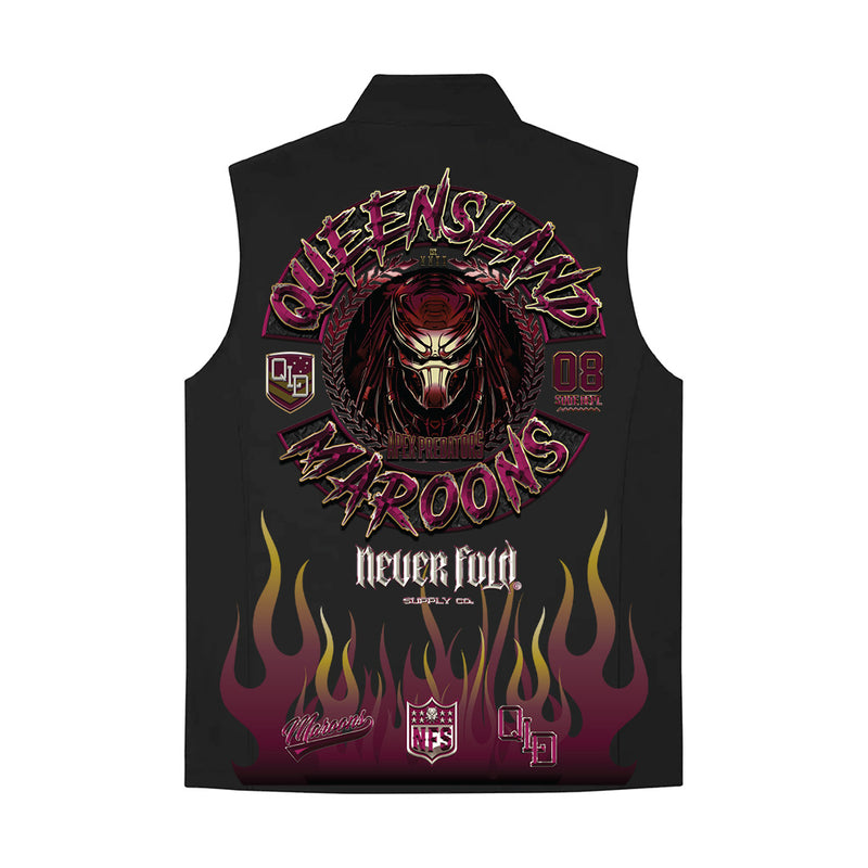 QLD MAROONS Apex Predator Zip Up Vest