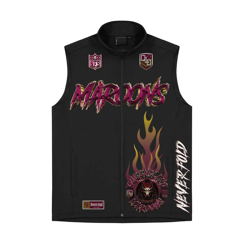 QLD MAROONS Apex Predator Zip Up Vest