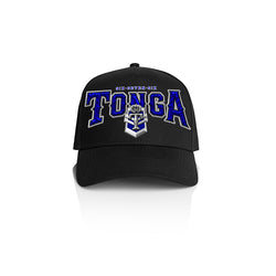Tonga Royalty Team Arch A-Frame Cap - BLACK