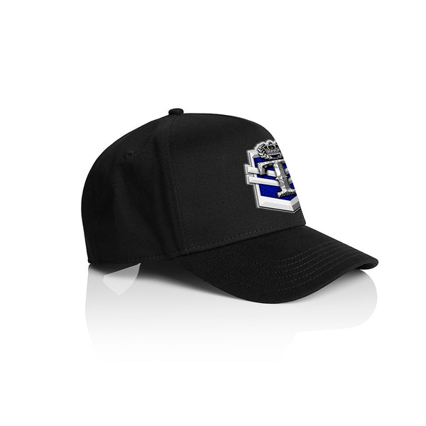 Tonga Royalty T Shield A-Frame Cap - BLACK