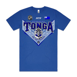 Tonga Royalty 676 V League Block Tee | Regular Fit