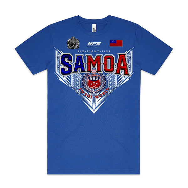 Samoa V League Block Tee | Regular Fit