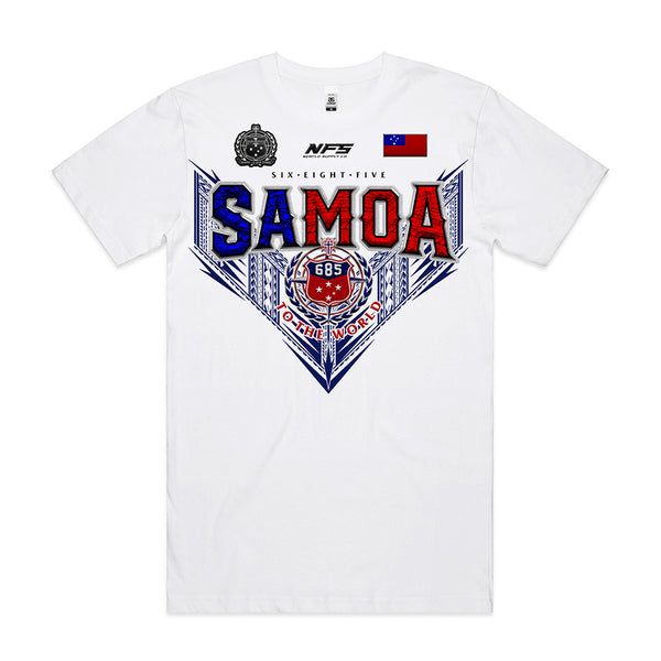 Samoa V League Block Tee | Regular Fit