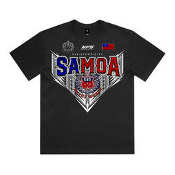 Samoa V League Box Tee | Shorter Body Length