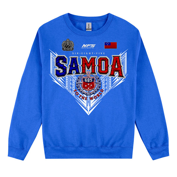Samoa V League Gildan Crew - Royal