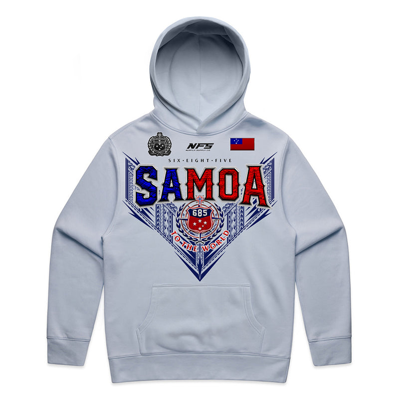 Samoa V League Relax Hoodie - Powder Blue