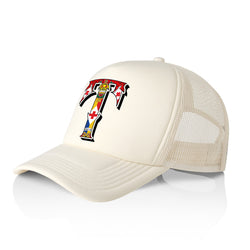 Tonga 676 Big T AS Colour Foam Trucker Cap - RED SEA