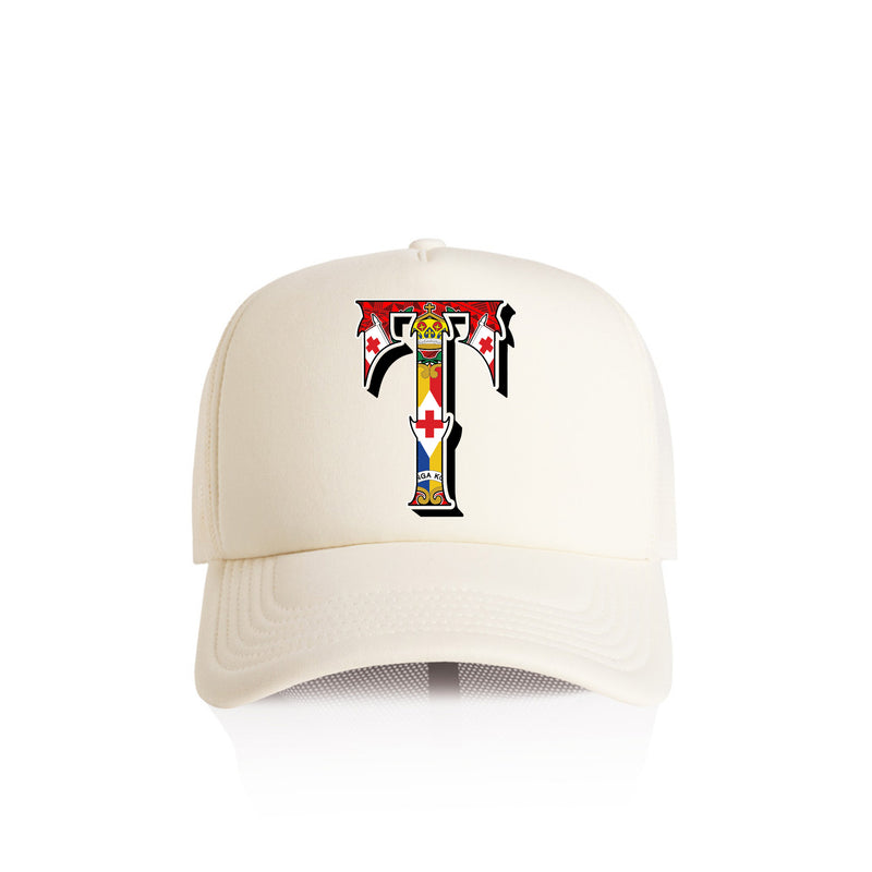 Tonga 676 Big T AS Colour Foam Trucker Cap - RED SEA