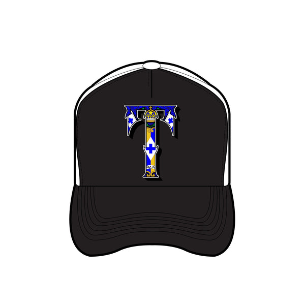 Tonga 676 Big T Decky Foam Trucker Cap - ROYALTY